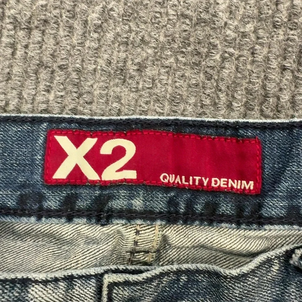 Vintage X2 Jeans Mens 36x30 Blue Cotton Regular Rise Boot Cut M22 Classic Y2K